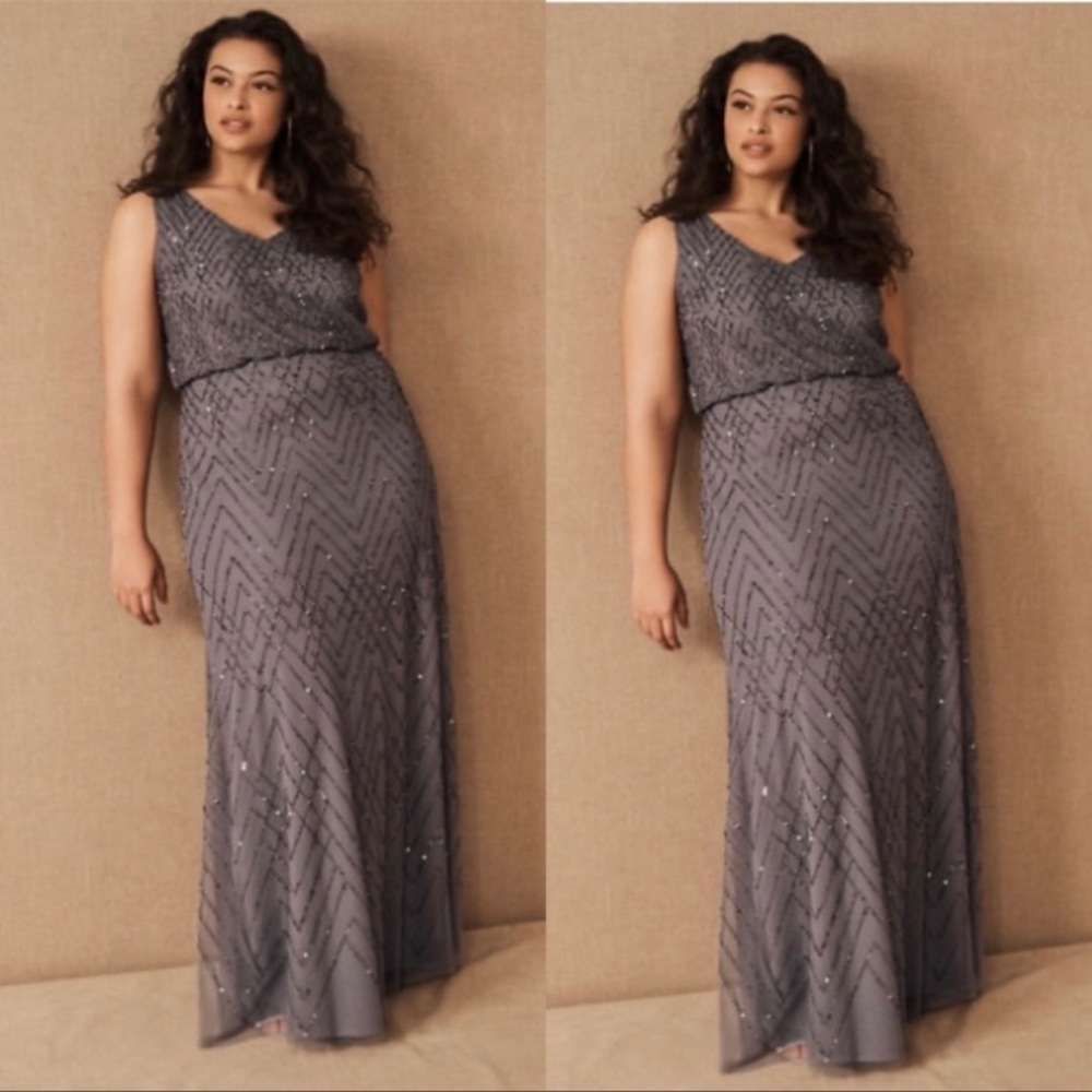 Anthropologie x BHLDN Beaded Blaise Dress NWT
